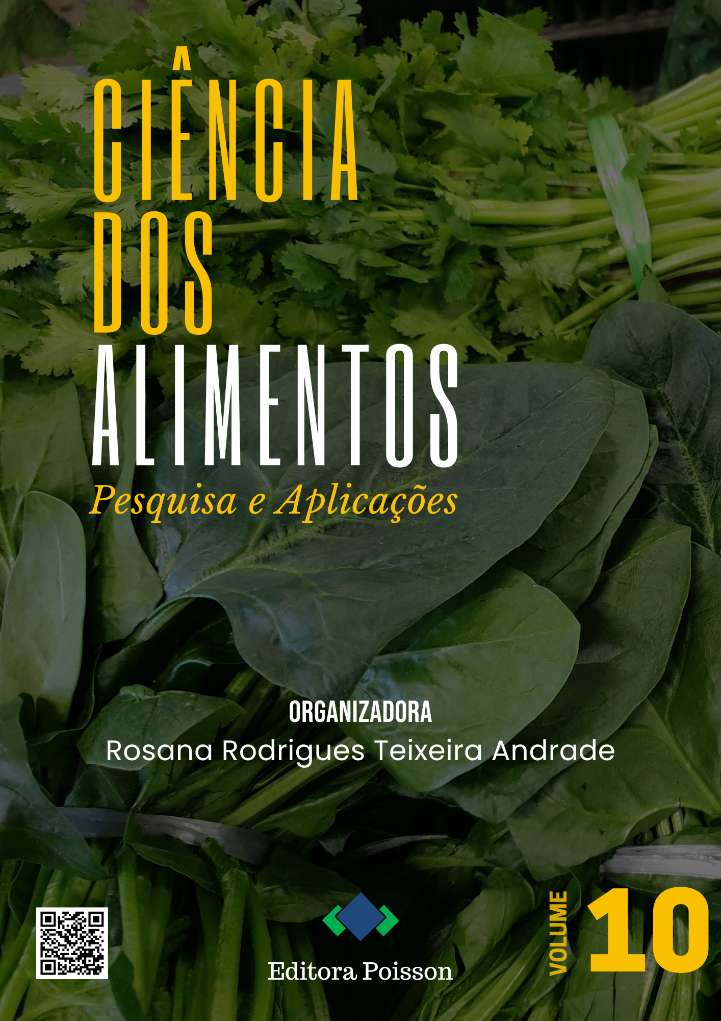 Capa - Ciência dos Alimentos: Pesquisa e Aplicações – Volume 10